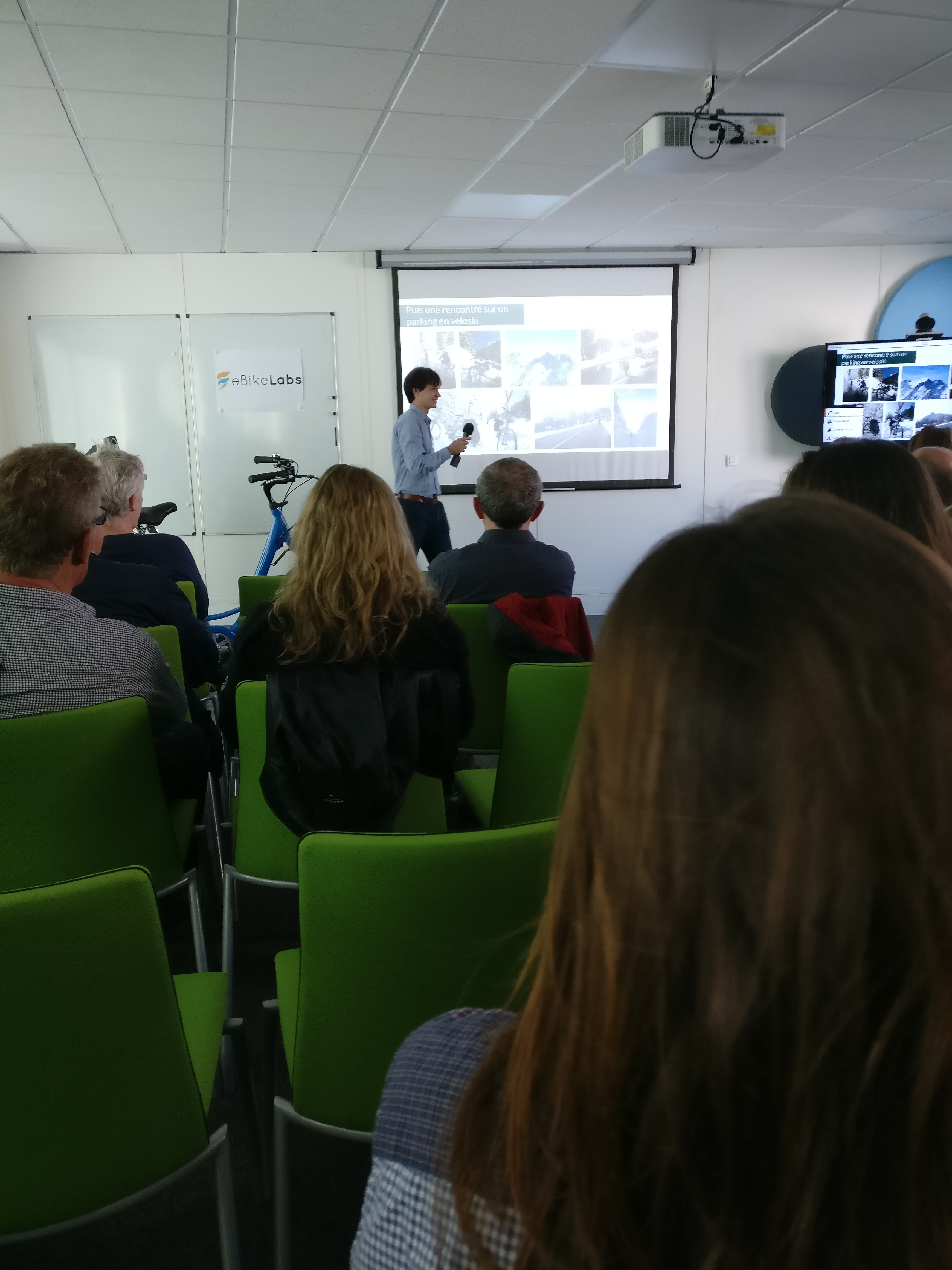 J'assiste à la conférence d'Ebikelabs en tant qu'investisseur